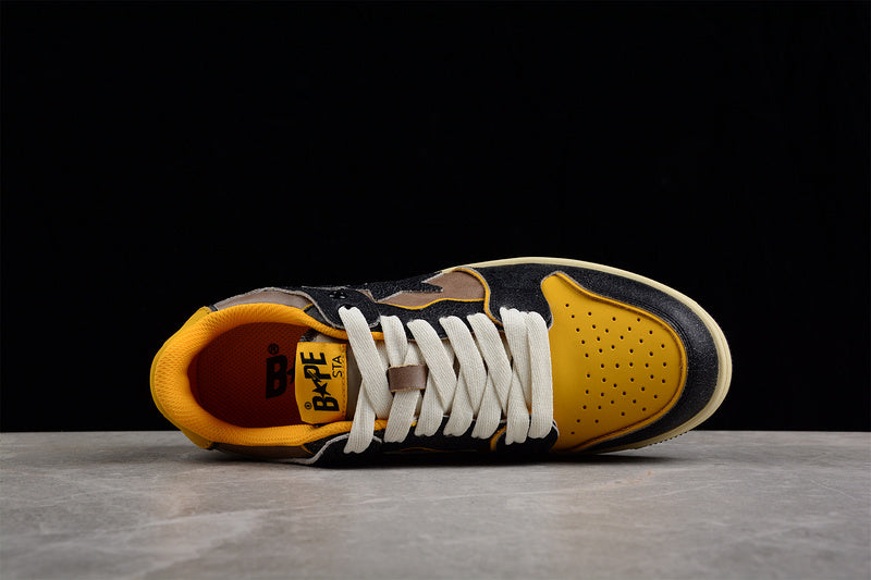 Bape Sta Low Top - Yellow/Brown