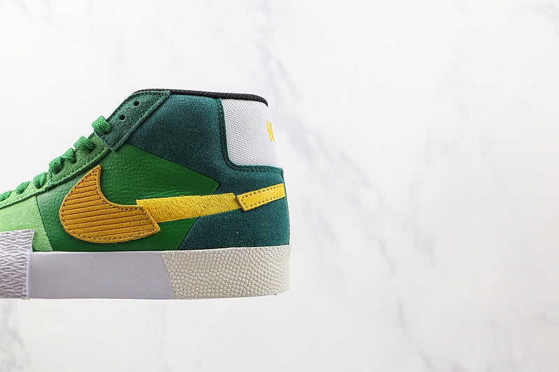 NikeUnisex Blazer Mid Mosaic - Green