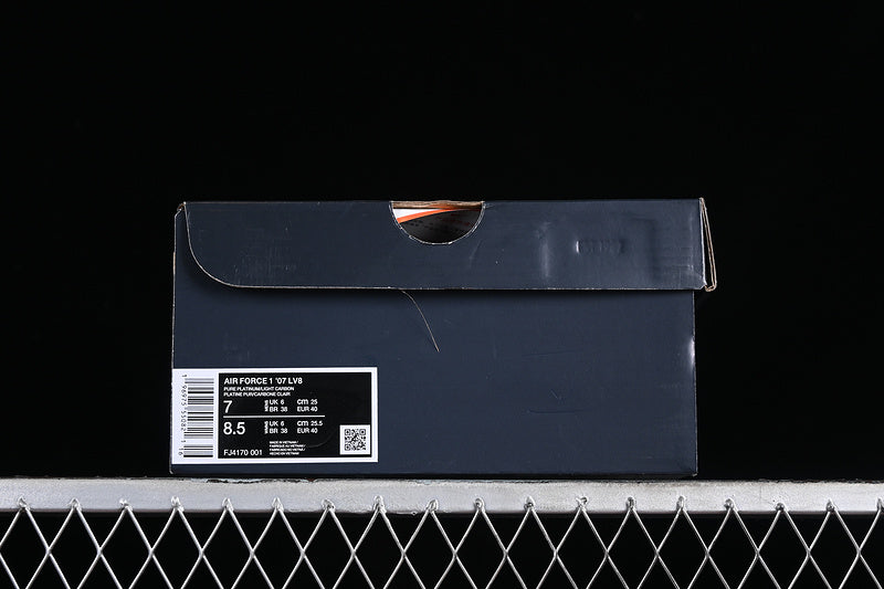 NikeUnisex Air force 1 AF1 Low Pure Platinum - Light Carbon