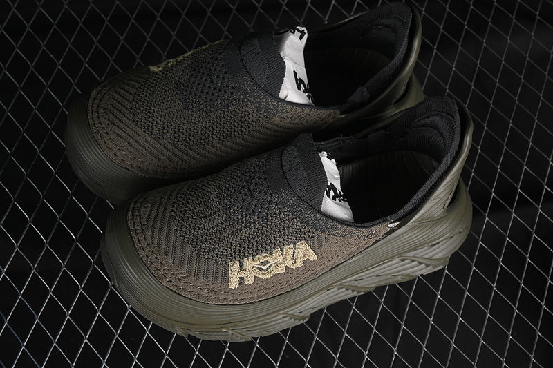 HokaUnisex Restore TC - Dark Olive