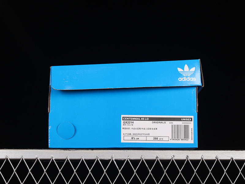 adidasMens Centennial 85 Low - White/Green