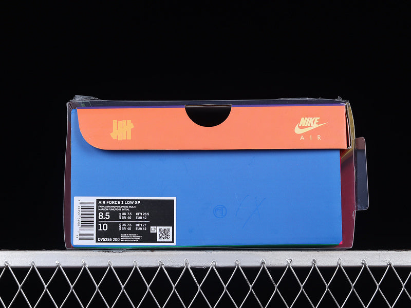 UNDEFEATED x NikeMens Air Force 1 AF1 Low - Pink Prime