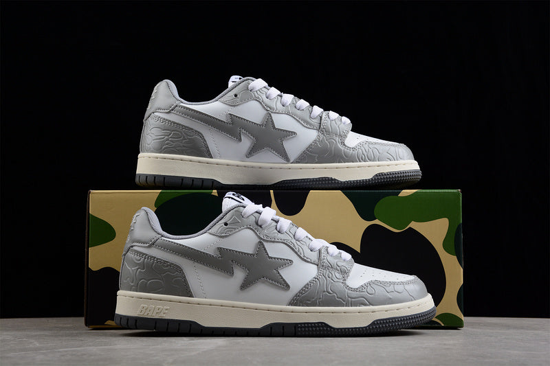 Bape SK8 Sta Nigo - Light Grey