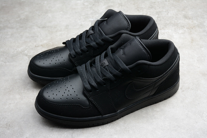 Air Jordan Retro 1 AJ1 Low - Triple Black