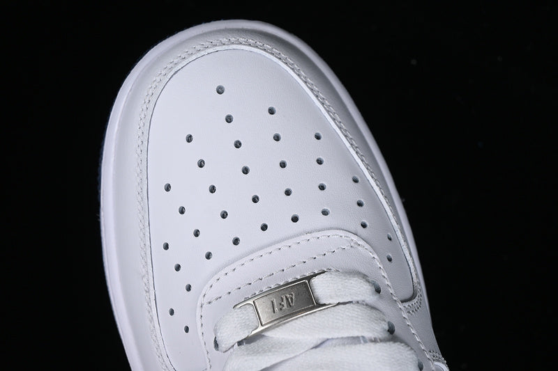 NikeUnisex Air Force 1 - White/Navy