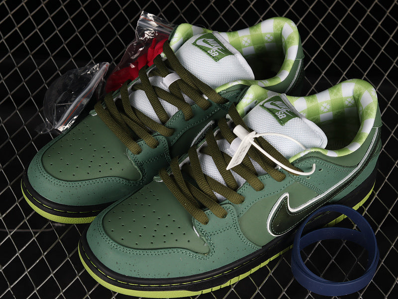 NikeMens sb dunk low pro - GREEN LOBSTER