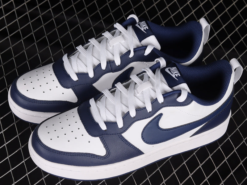 NikeMens Court Borough Low 2 - White Signal Blue