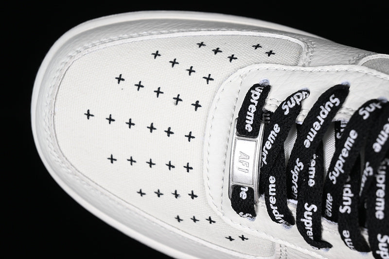 NikeMens Air Force 1 AF1 Low - Black/White