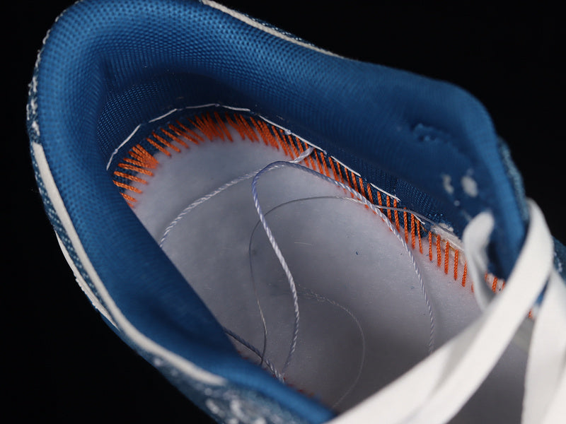 NikeUnisex Dunk Low Industrial Blue - Sashiko