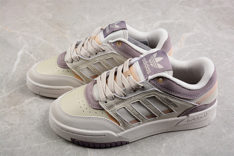 adidasWMNS Drop Step Low - White/Purple