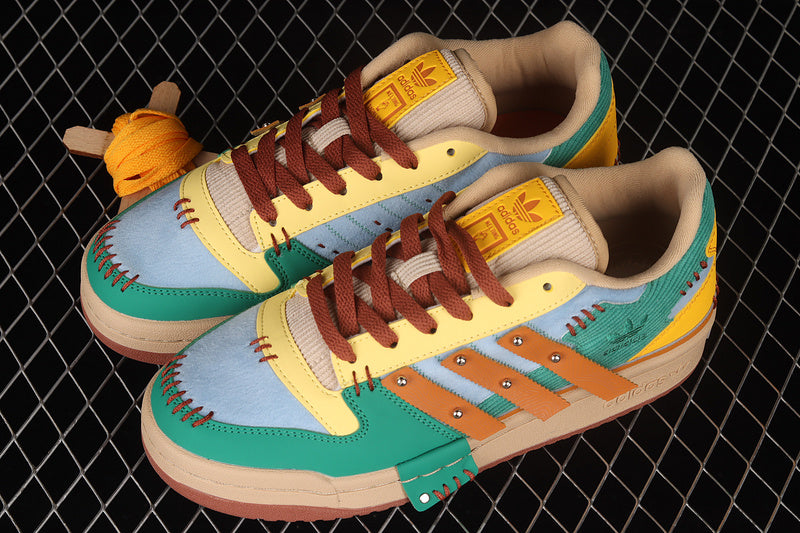 adidasUnisex Forum Low Melting Sadness - Patchwork Beige