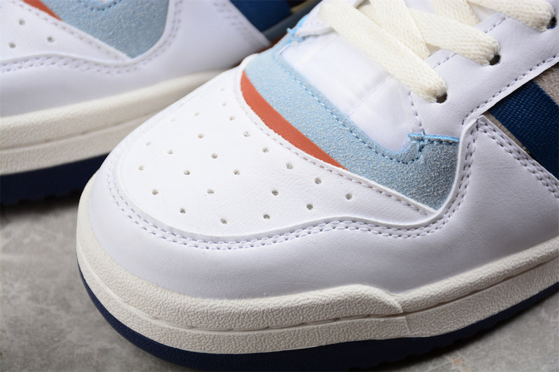 adidasMens Forum Exhibit Low 2 - White/Blue