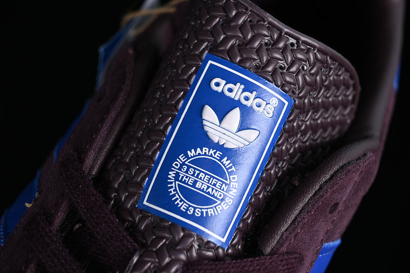 adidasMens Gazelle Indoor - Maroon Blue