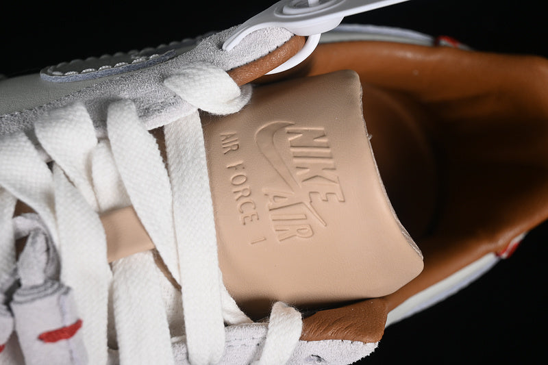 NikeUnisex Air Force 1 AF1 Low Tassles - Light Bone