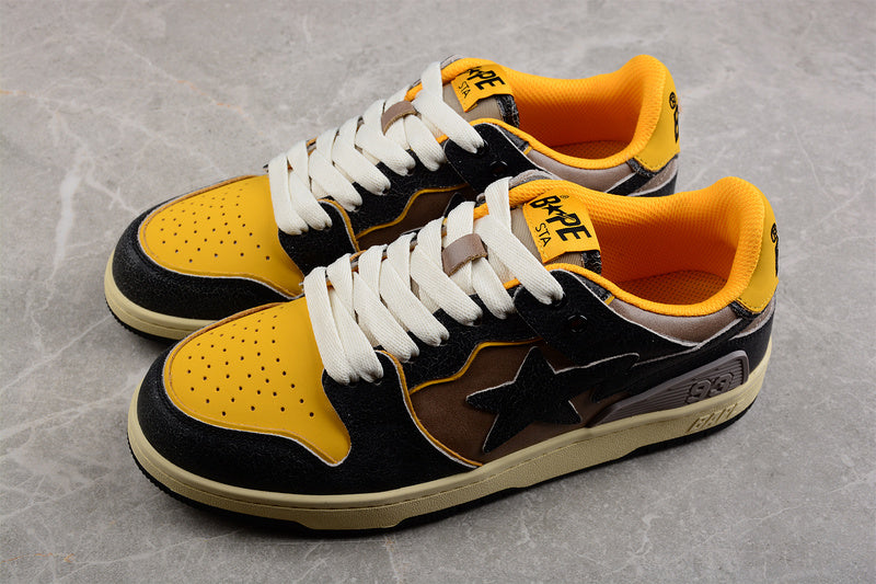 Bape Sta Low Top - Yellow/Brown