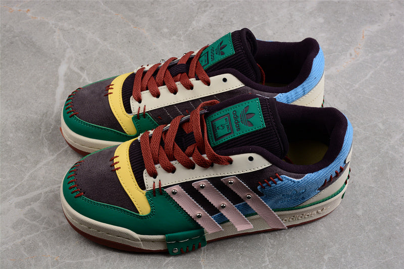 adidasUnisex Melting sadness forum low- Patchwork/White