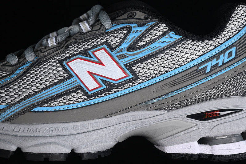 New Balance 740 Vintage - Grey/Blue