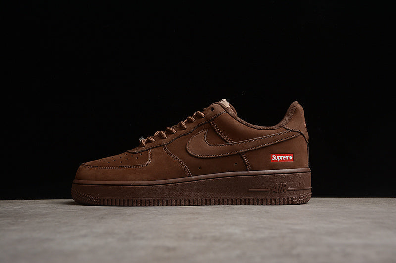 Brown Supreme X Nike Air Force Retail Price Brown Supreme Af1 Low