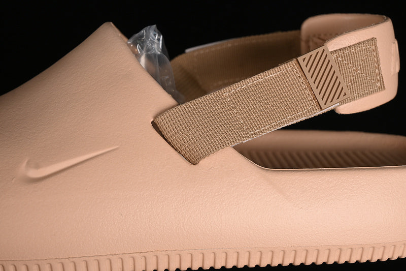 NikeMens Calm Mule Slide - Brown