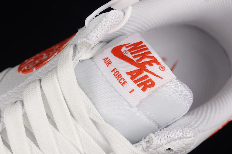NikeUnisex Air Force 1 AF1 Low - Orange Paisley