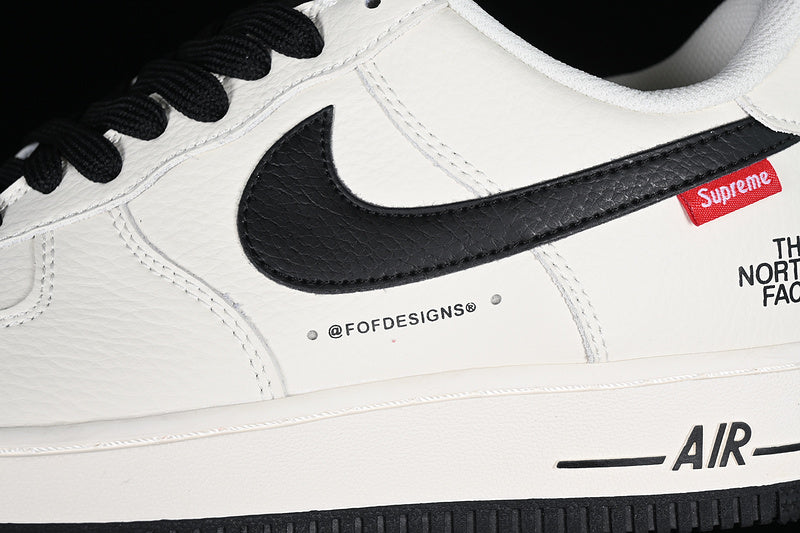 NikeUnisex Air Force 1 AF1 x Supreme x The North Face - Black