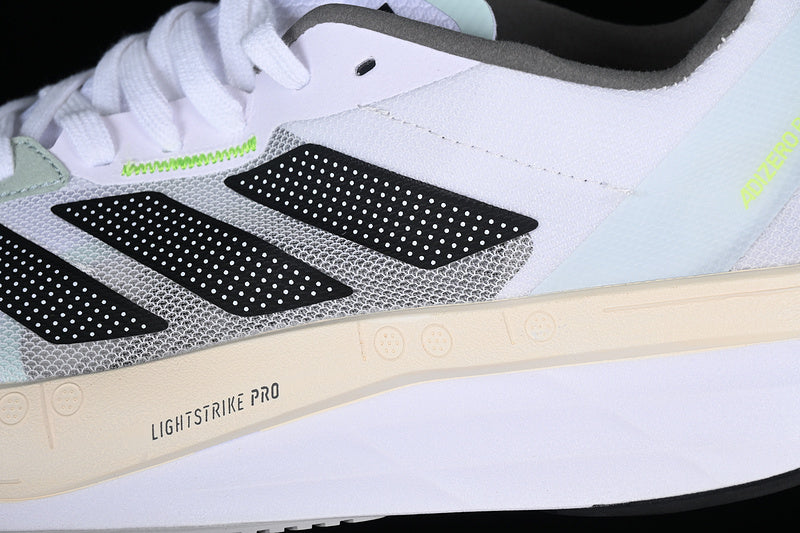 adidasMens Adizero Boston 11 - White/Green