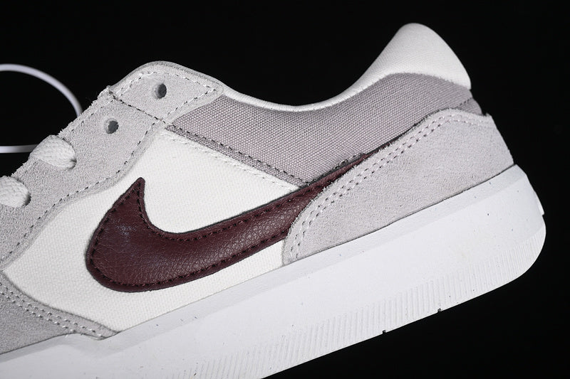 NikeUnisex SB Force 58 - Platinum Tint/Dark Red