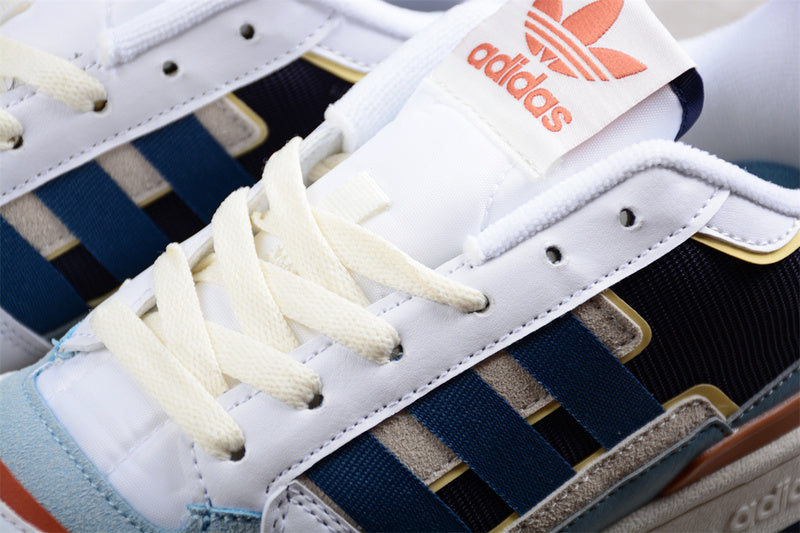 adidasMens Forum Exhibit Low 2 - White/Blue