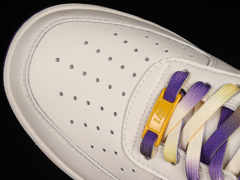 NikeUnisex Air force 1 AF1 low - purple/yellow