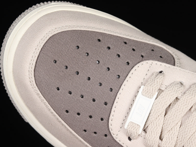 NikeUnisex Air Force 1 AF1 - Grey/Orange