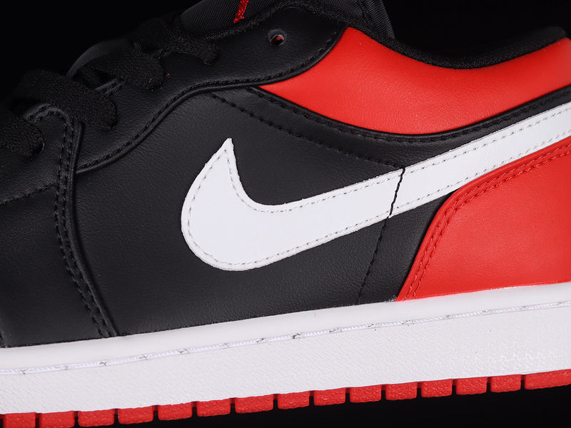 Air Jordan 1 AJ1 Low Alternate - Bred Toe