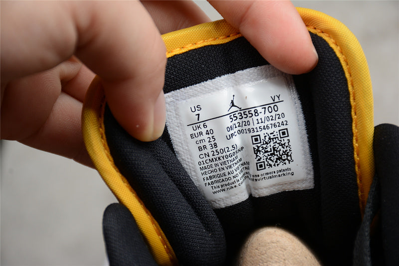 Air Jordan 1 AJ1 Low - University Gold