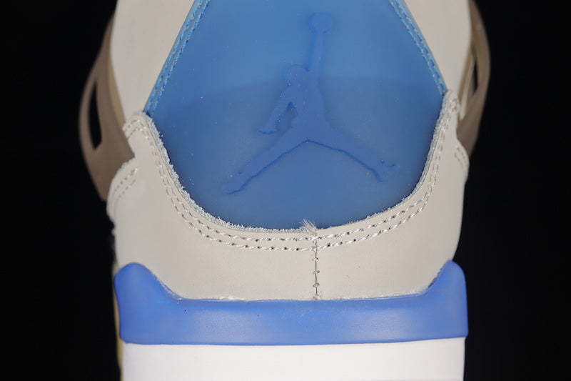 Off-White x Air Jordan 4 AJ4 Retro - Sail