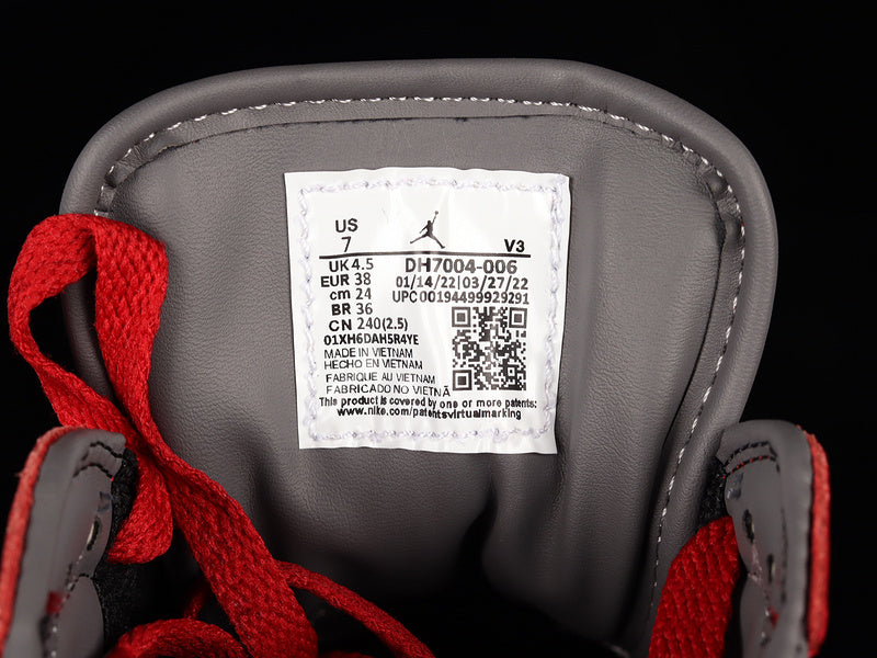 Unisex Air Jordan 1 AJ1 Low Elevate - Red/Grey