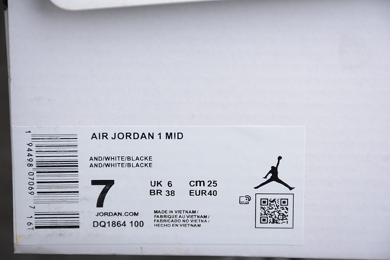 Air Jordan 1 AJ1 Mid - Schematic