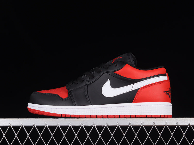Air Jordan 1 AJ1 Low Alternate - Bred Toe