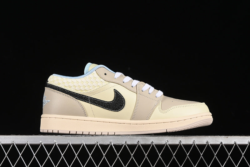 Air Jordan 1 AJ1 Low Sanddrift - Glacier Blue