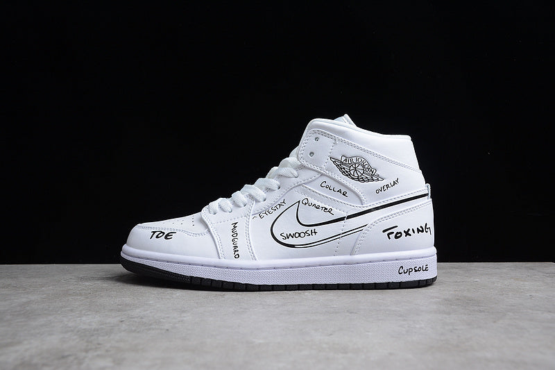 Air Jordan 1 AJ1 Mid - Schematic