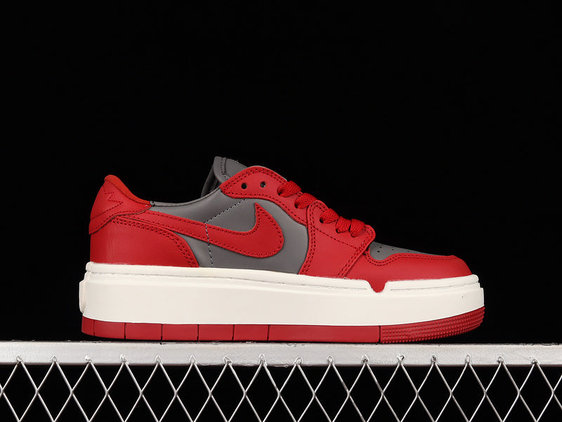 Unisex Air Jordan 1 AJ1 Low Elevate - Red/Grey