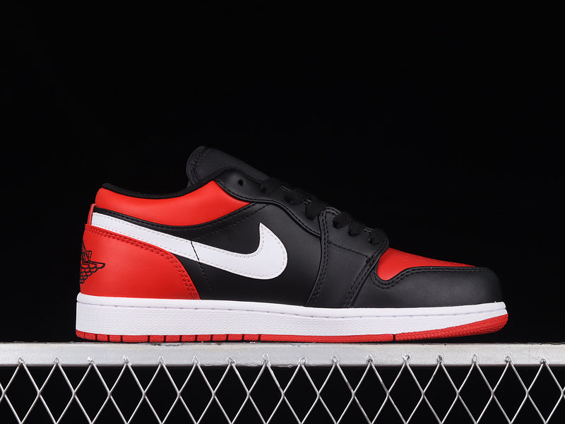 Air Jordan 1 AJ1 Low Alternate - Bred Toe
