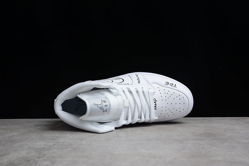 Air Jordan 1 AJ1 Mid - Schematic