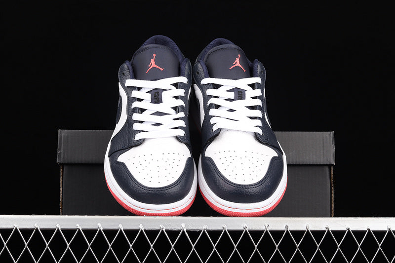 Air Jordan 1 AJ1 Low Obsidian - Ember Glow