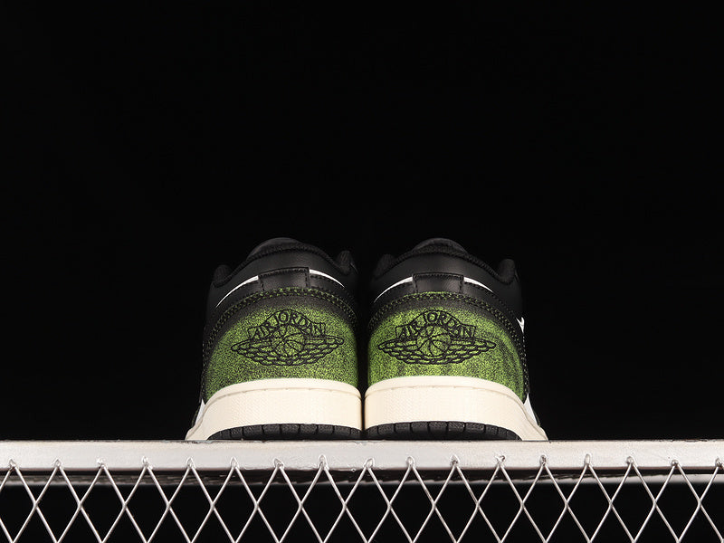 Air Jordan 1 AJ1 Low Wear Away - Electric Green