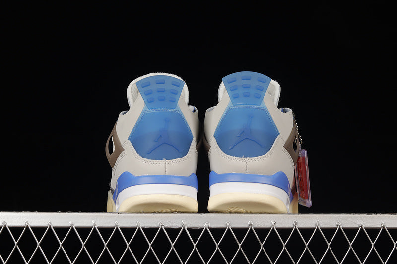 Off-White x Air Jordan 4 AJ4 Retro - Sail