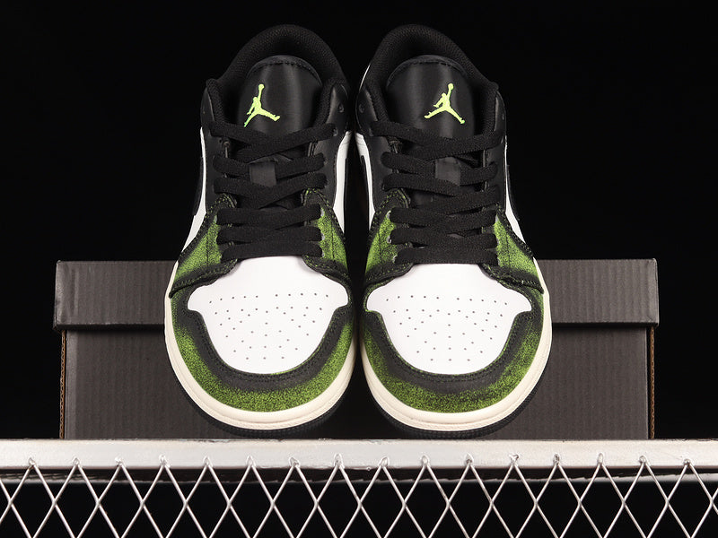 Air Jordan 1 AJ1 Low Wear Away - Electric Green