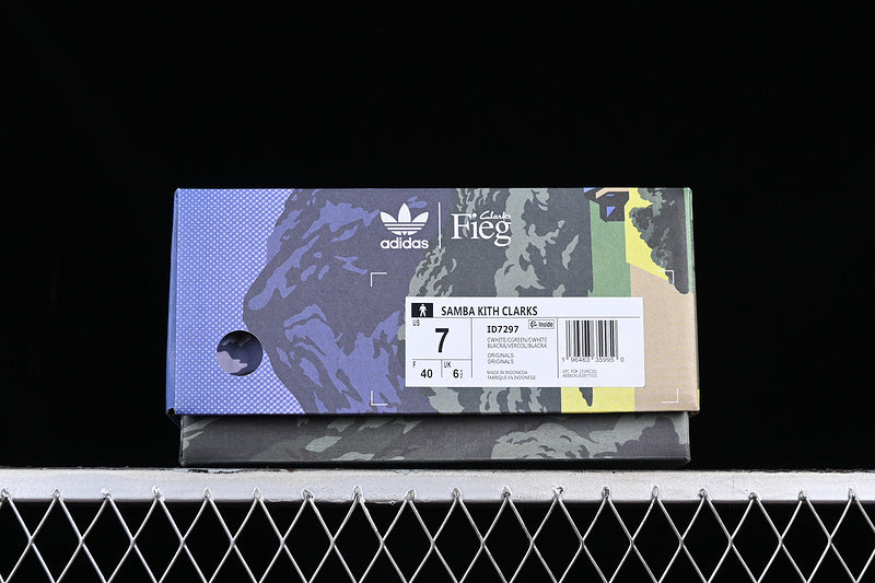 adidasMens Ronnie Fieg x Clarks x 8TH Street Samba - White