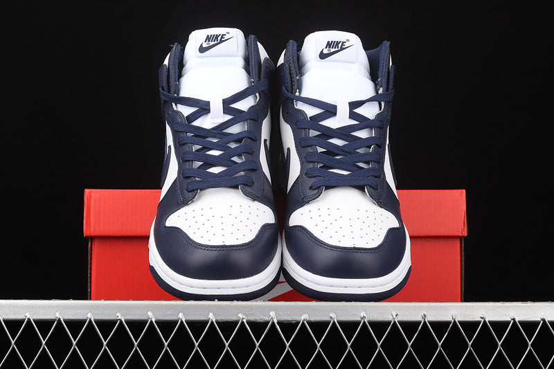 NikeMens Dunk High Championship - Navy