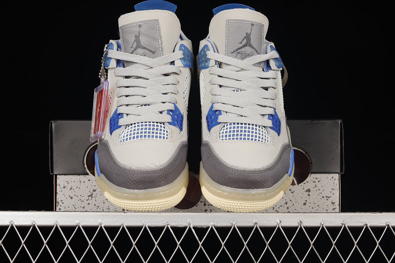 Off-White x Air Jordan 4 AJ4 Retro - Sail