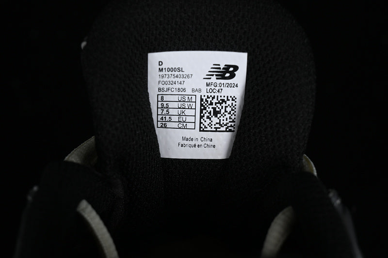 New Balance 1000 - Silver Metallic