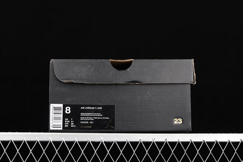 Air Jordan 1 AJ1 Low Obsidian - Ember Glow